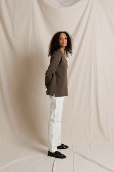 Sevilla Raglan Sweatshirt - Dark Olive