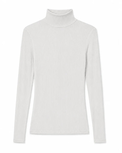 Tati Modal Cashmere Turtleneck - Natural