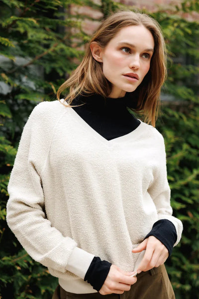 Tati Modal Cashmere Turtleneck - True Black