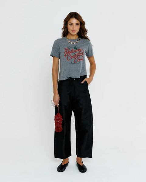 Everyday Tee - Holiday Cocktail Club - Heather Grey