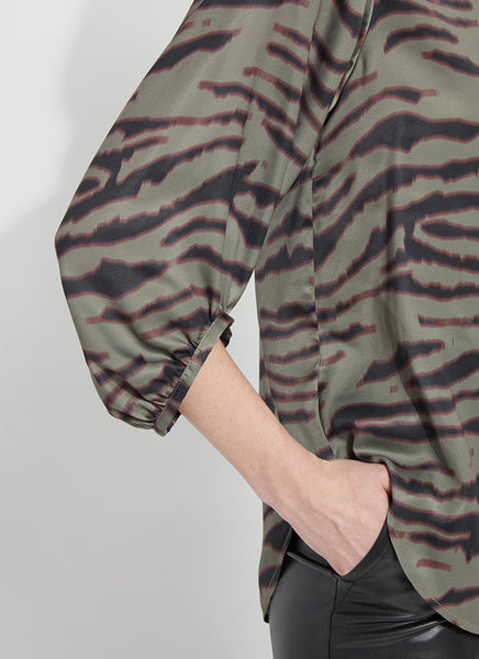 Victorian Flowy Balloon Sleeve Top - Untamed Grace