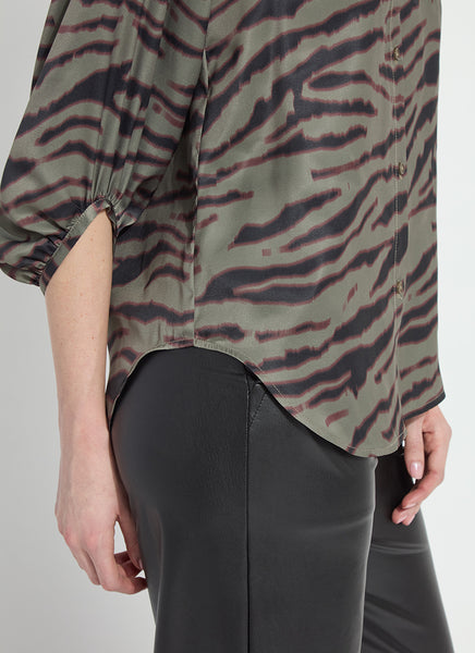 Victorian Flowy Balloon Sleeve Top - Untamed Grace