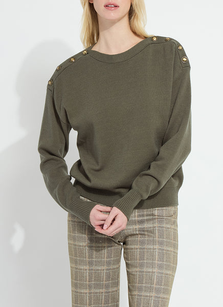 Adelaide Pullover Sweater - Mosswood