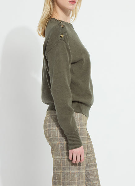 Adelaide Pullover Sweater - Mosswood