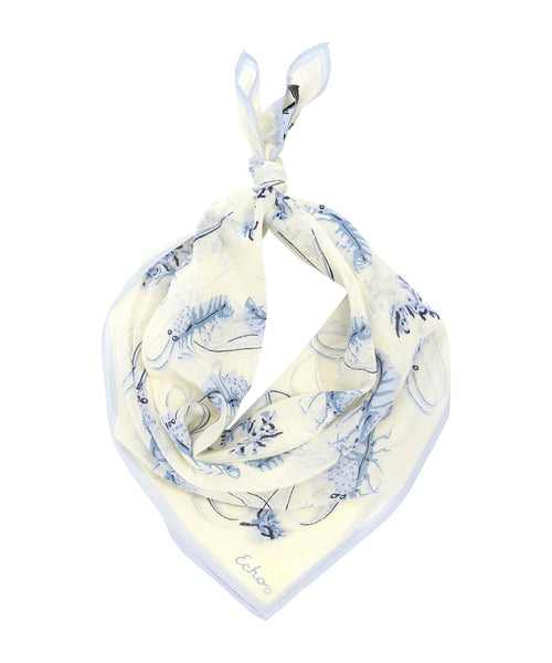 Shrimp Boat Bandana - Blue Shadow