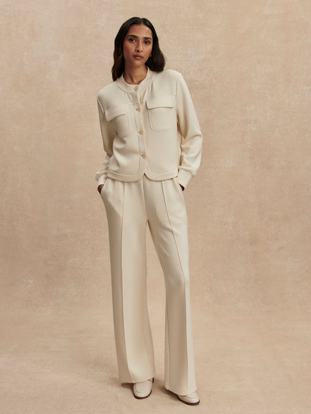 Hartwell Button Through Sweat - Pristine