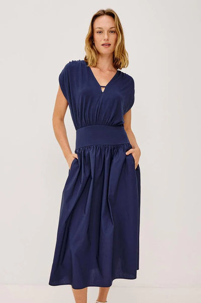 Darla Dress - Navy