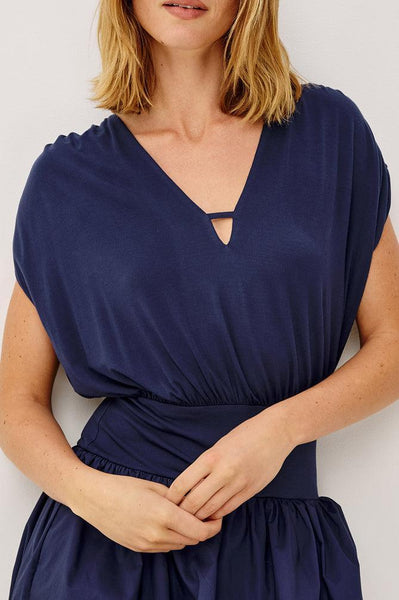 Darla Dress - Navy