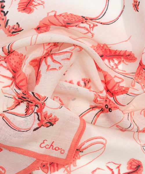 Shrimp Boat Bandana - Coral