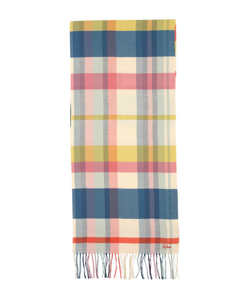 Central Park Plaid Scarf - Multi