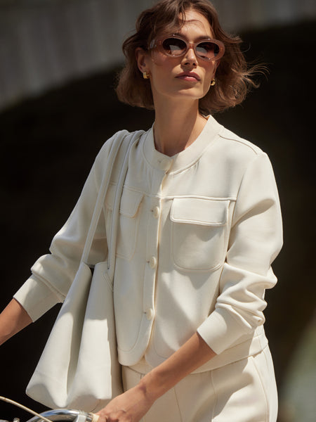 Hartwell Button Through Sweat - Pristine