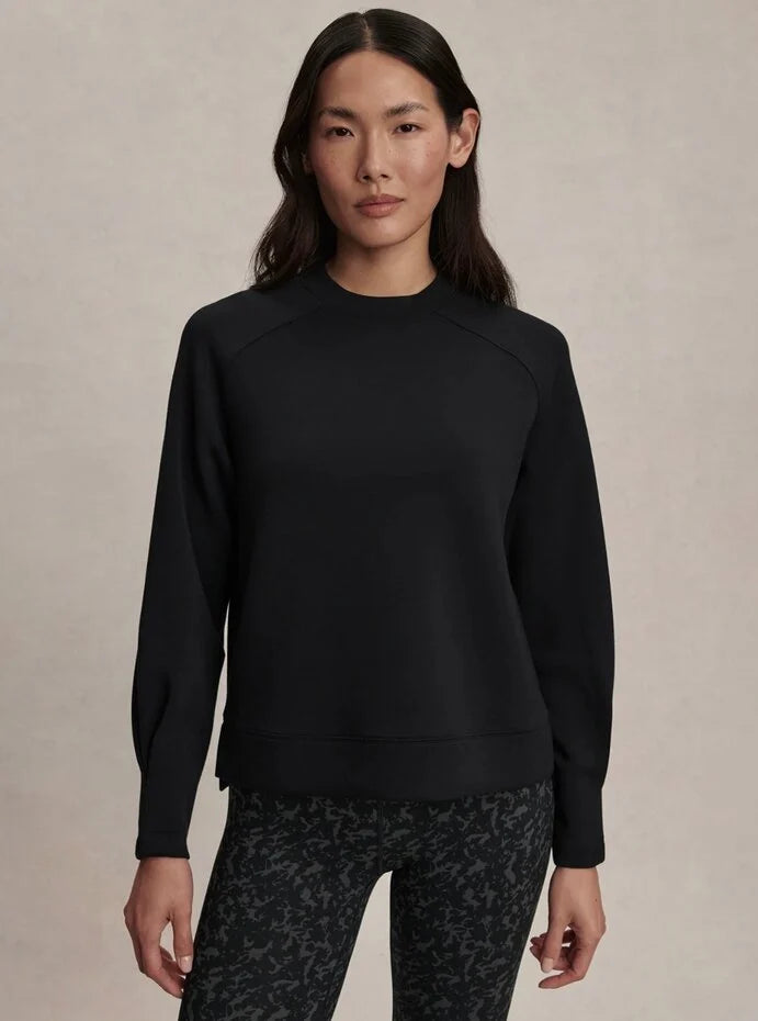 Zosia Crew Neck Midlayer - Black