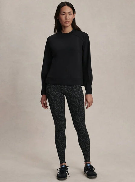 Zosia Crew Neck Midlayer - Black