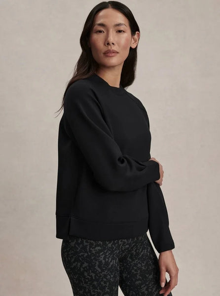 Zosia Crew Neck Midlayer - Black