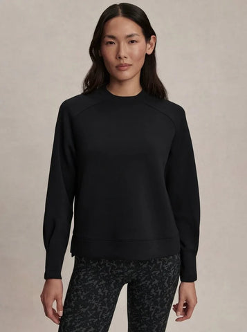 Zosia Crew Neck Midlayer - Black