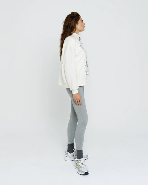 West Village Walk Club Mockneck - Off White