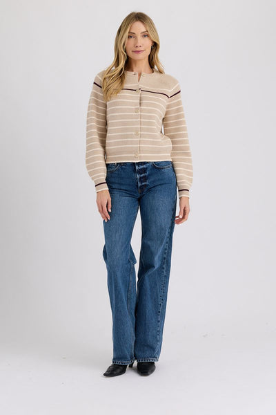 Hannah Cardigan - Dune Combo