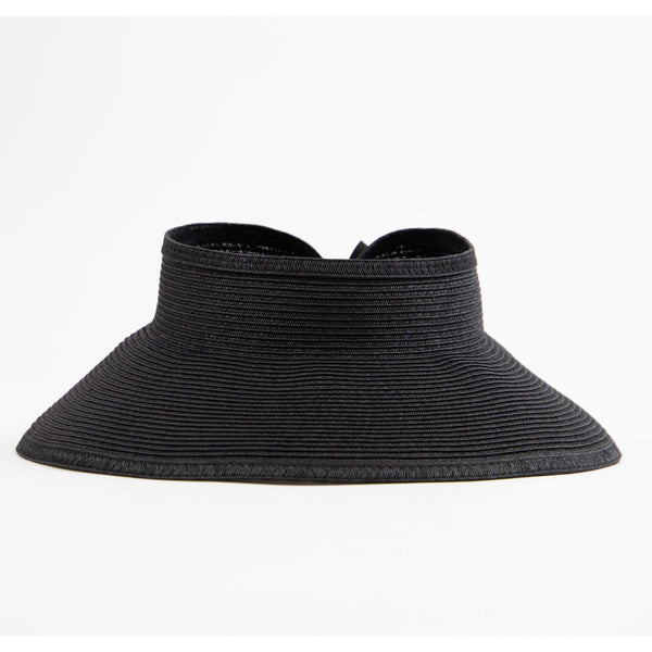 Ultrabraid Large Brim Visor - Black