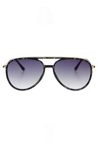 Fulton Unisex Aviators - Gray Tortoise